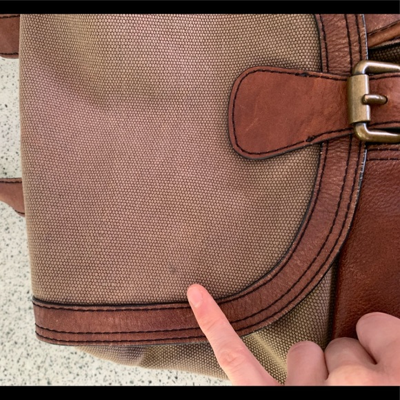 FOSSIL Vintage Drawstring Rucksack - Picture 10 of 16